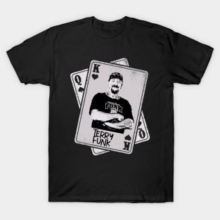 Retro Terry Funk Card Style T-Shirt